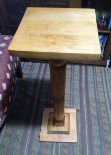 Maple hickory plant stand - maple,
